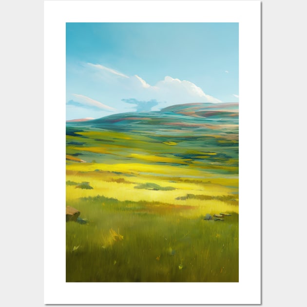Grassland Oasis Wall Art by The Brushstrokes Boutique